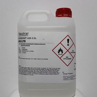 DESINFECTANTE HIDROALCOHÓLICO. BIOCIDA — VIRICIDA 5L - Imagen 1