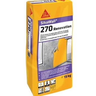 ENLUCIDO CAPA GRUESA EN POLVO SIKAWALL 270 - Imagen 1