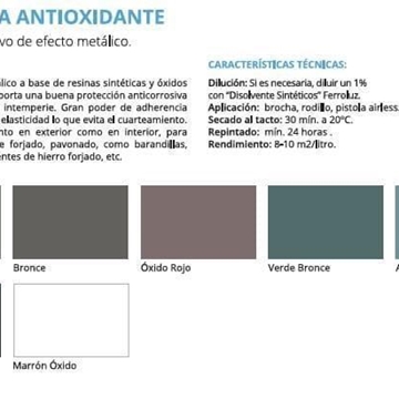 ESMALTE EFECTO FORJA ANTIOXIDANTE - Imagen 2