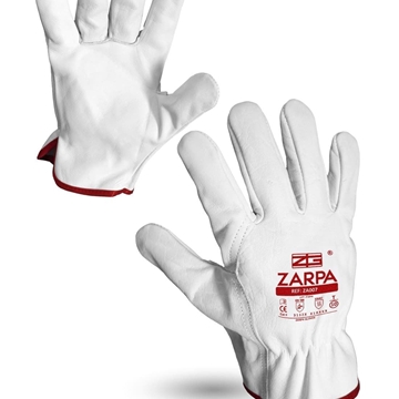 GUANTE DE CUERO PIEL FLOR CALIDAD EXTRA - Imagen 1