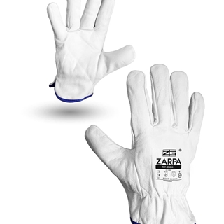 GUANTE DE CUERO PIEL FLOR - Imagen 1