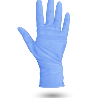 GUANTE NITRILO AZUL PACK 100 UD - Imagen 1