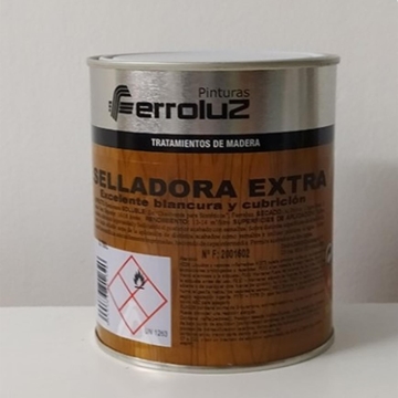 IMPRIMACION SELLADORA EXTRA BLANCA PARA MADERA - Imagen 1