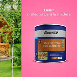 LASUR AL AGUA XYLAFER SATINADO - Imagen 1