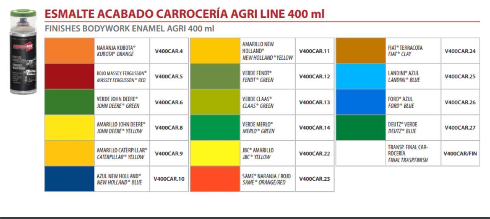 SPRAY CARROCERIAS LINEA AGRI - Imagen 2